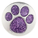 Doggy Pawprint Sandy Snap Interchangeable Charm