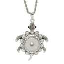Sandy Snap Necklace Turtle Bling