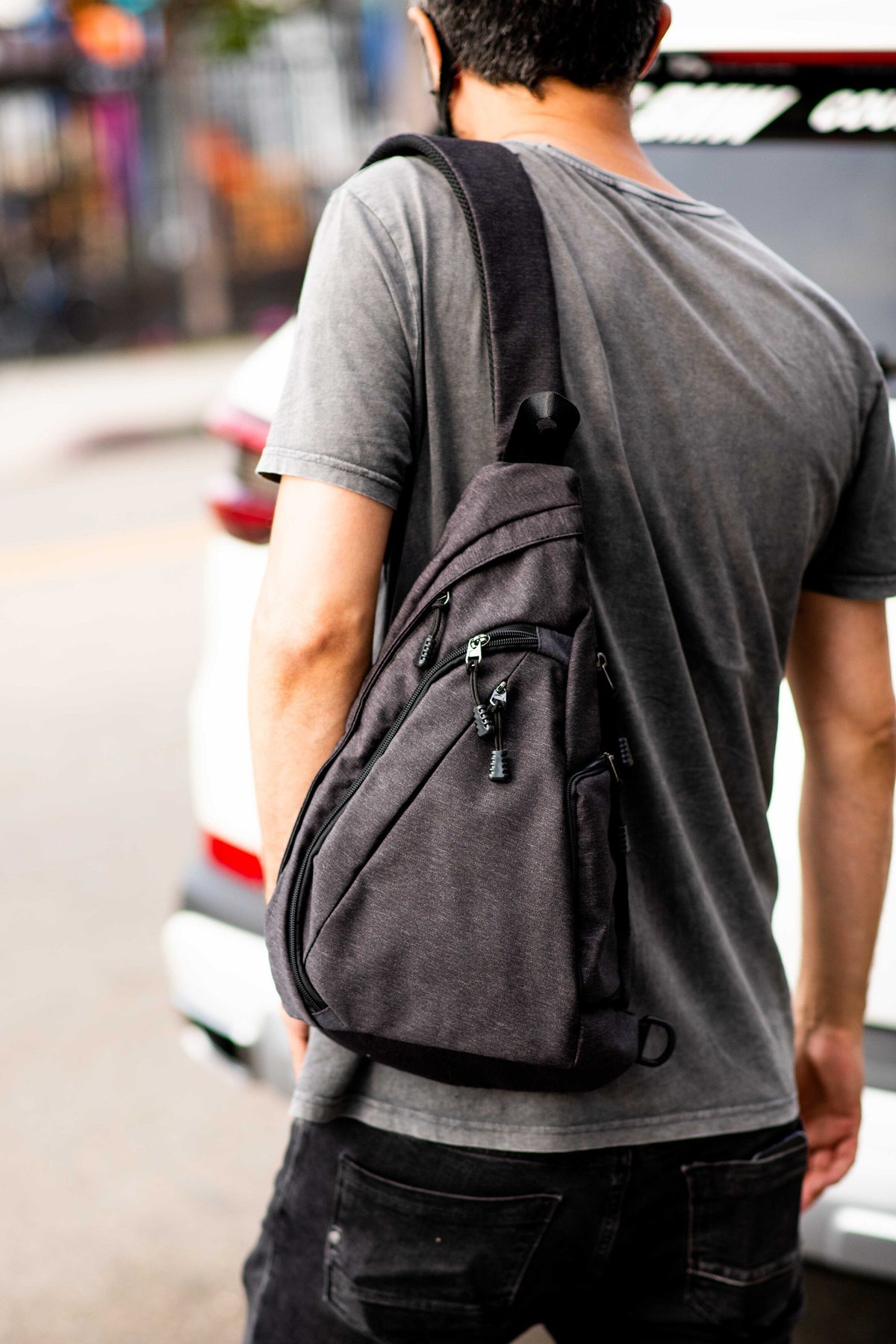Jessie & James Peyton Sling Shoulder Concealed Carry Backpack